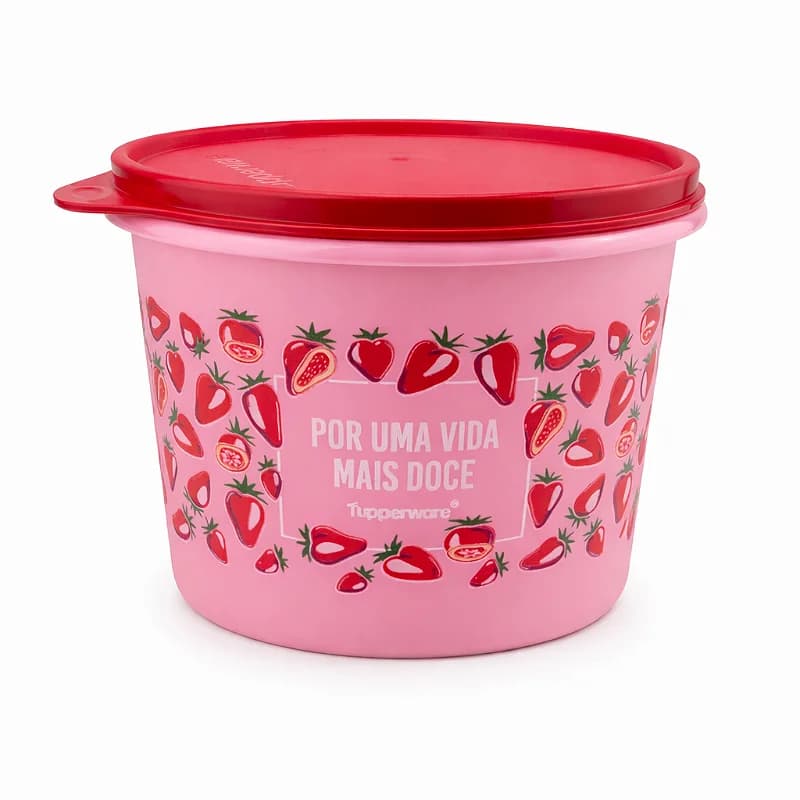 Tupperware Morango do Amor 1,1 Litro