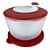 Tupperware Centrifuga Plus Secadora de Salada Vermelha 3,9 litros