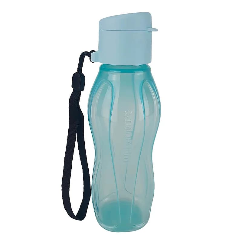Garrafa Tupperware Eco Tupper 310ml Plus Azul Mar Profundo
