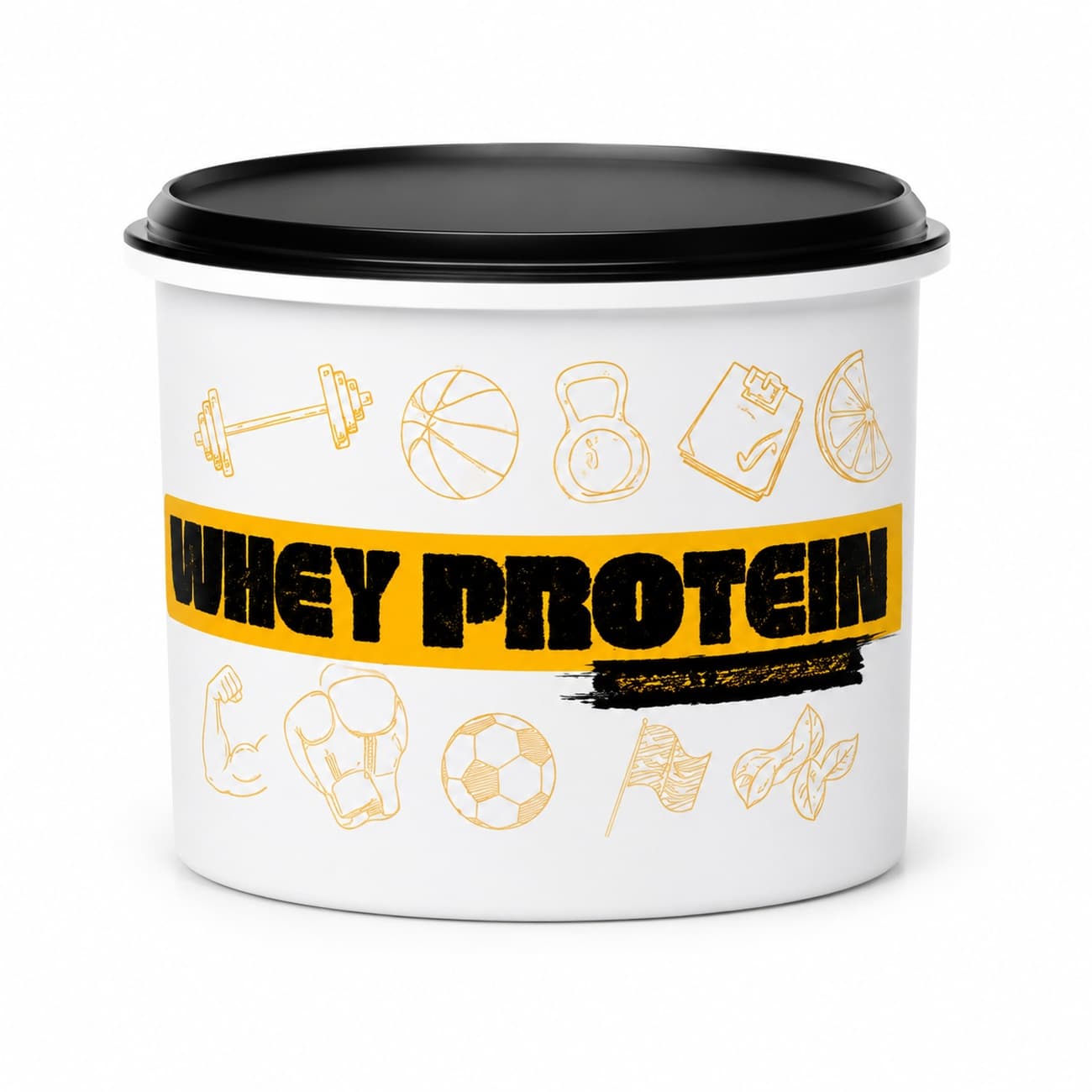 Tupper Caixa Whey Dose Diária