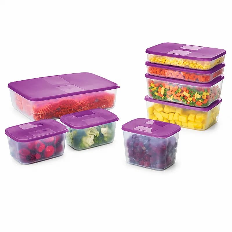 Kit Tupperware PDA 06/2026 Freezer Mate 8 pecas