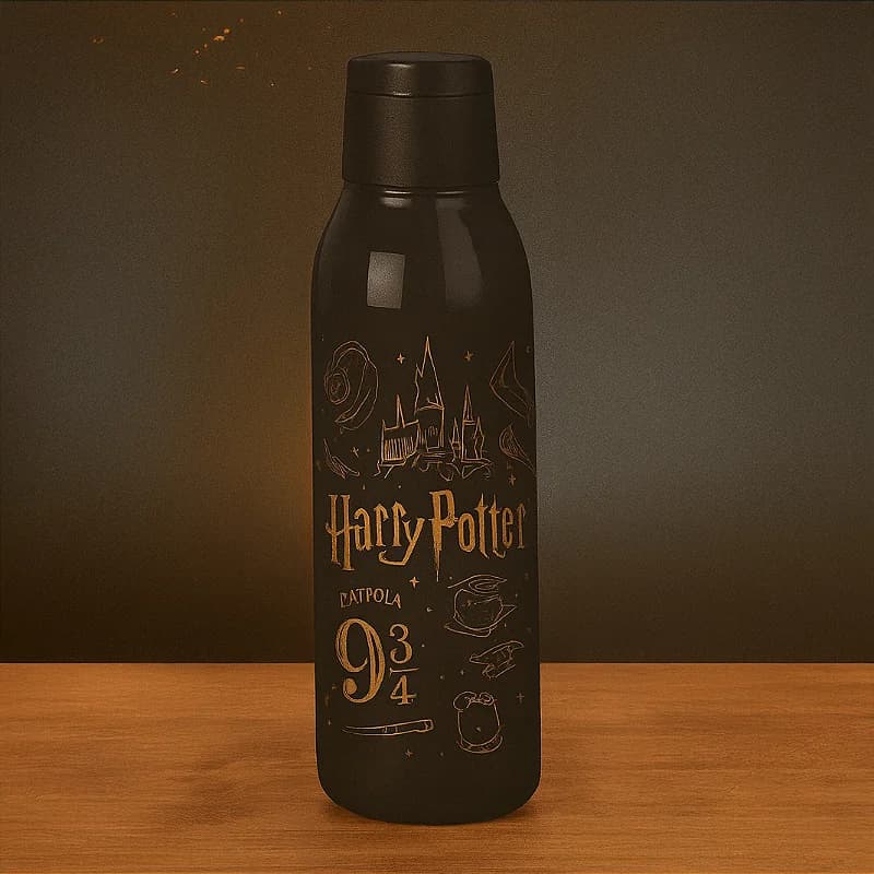 Garrafa Tupperware Eco Tupper Plus Harry Potter Hogwarts 750ml