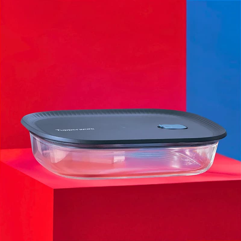 Tupperware Travessa Vitrea Retangular 1,5 Litros